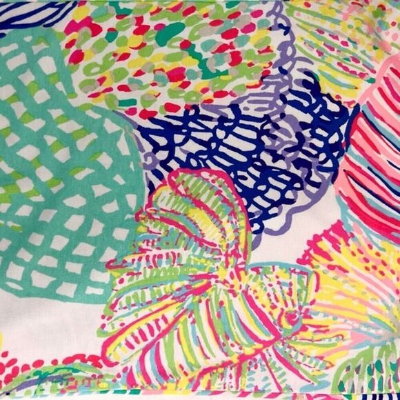 Lilly Pulitzer Georgia May Palazzo Pants in Roar of the Seas Print Multi Size M - Picture 5 of 9